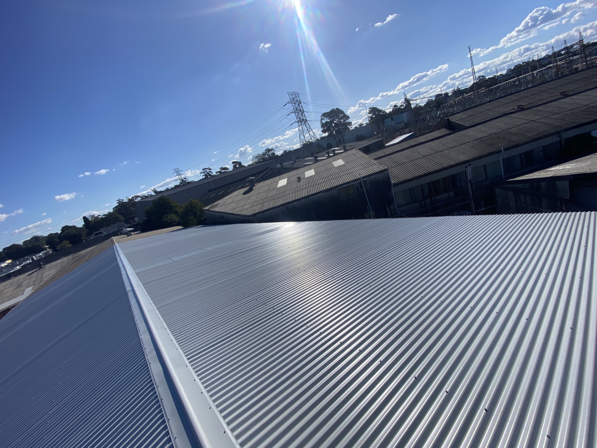 Commercial roof replacement project by All Roofing Services in Sydney
